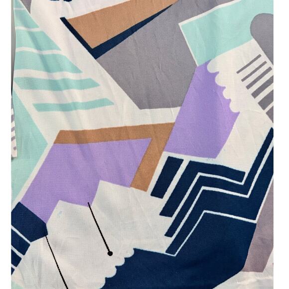 Abstract Lace Neckline Retro Vintage Pullover size Medium - Picture 6 of 10